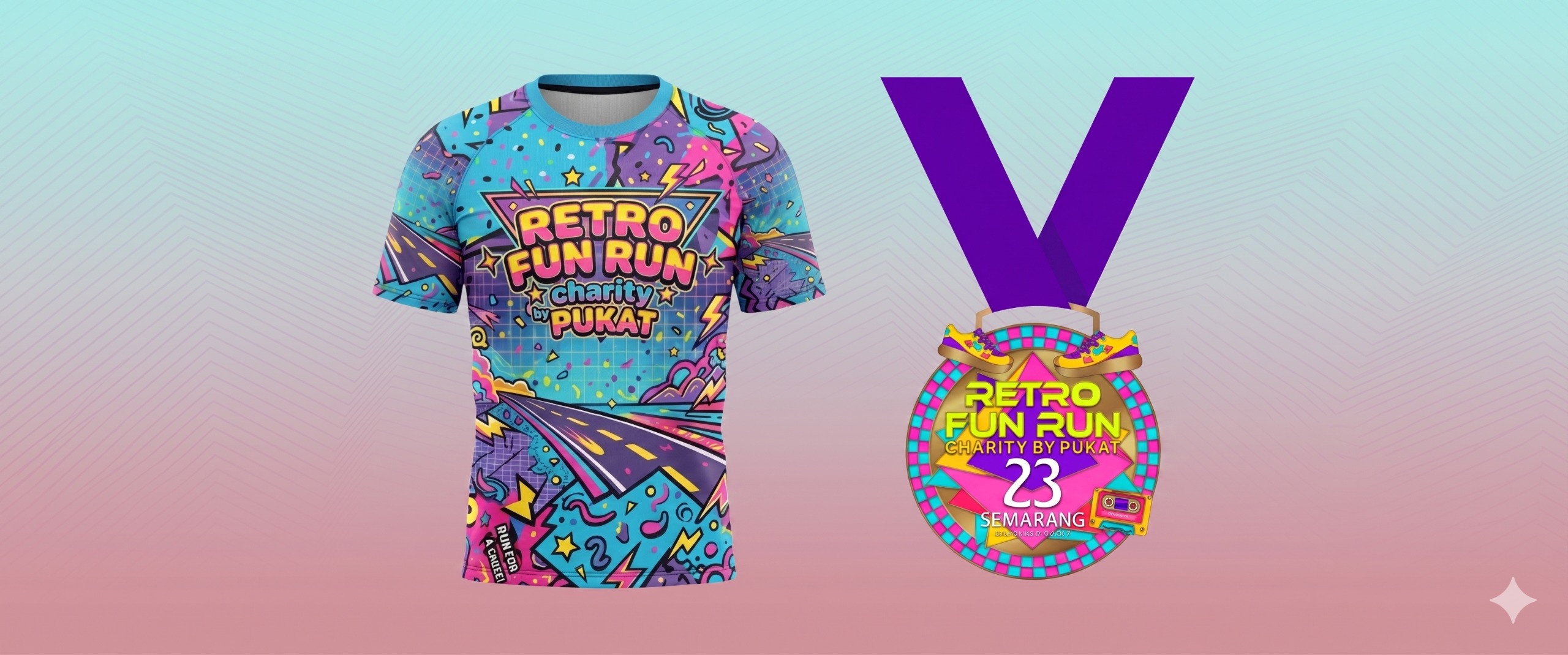 RETRO FUN RUN CHARITY by PUKAT